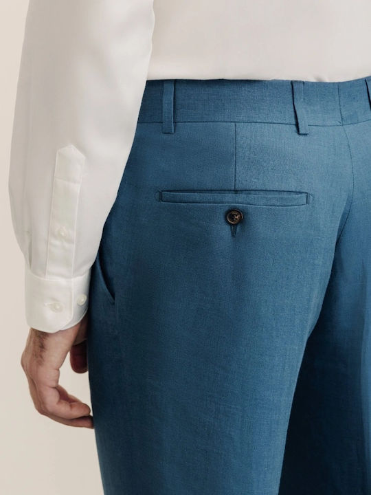 Trousers Chino Blue Green