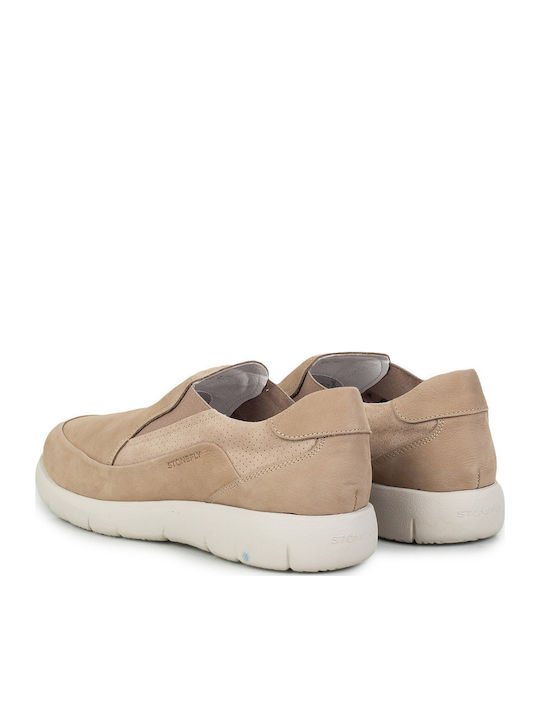 Herren Mokassins in Beige Farbe
