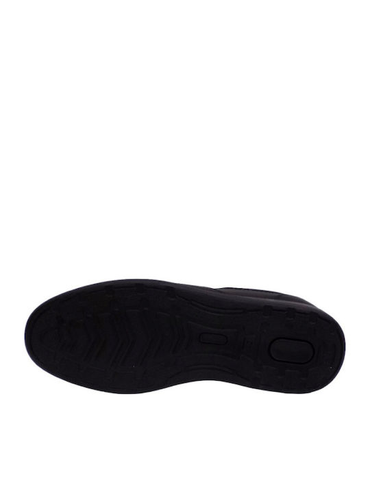 Leder Herren Mokassins in Schwarz Farbe