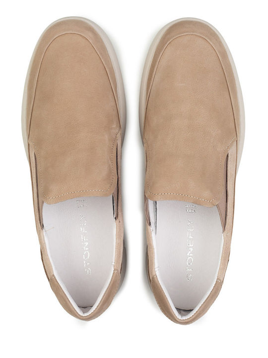 Herren Mokassins in Beige Farbe
