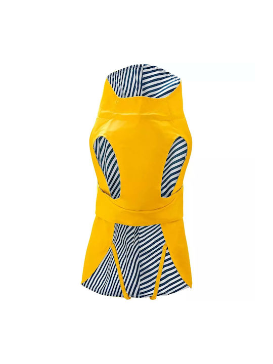 Hunter Yellow Waterproof / Windproof Dog Coat with 35cm Back Length