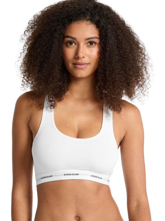 Women's Sports Bra without Padding White
