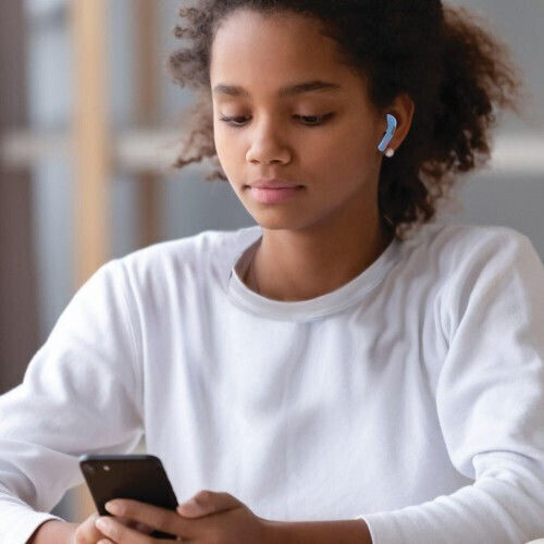 Lexibook Earbud Bluetooth Handsfree Ακουστικά με Θήκη Φόρτισης Stitch
