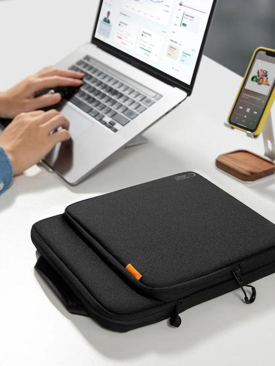 Tech-Protect Defender Shoulder / Handheld Bag for 16" Laptop Black
