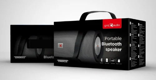 Gembird SPK-BT-06 Bluetooth Speaker 10W with Radio and Battery Life up to 9 hours Gray
