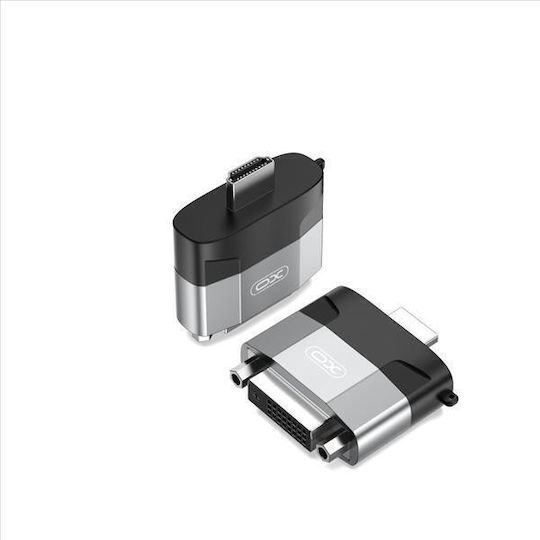 Xo Adapter Hdmi Dvi Gray
