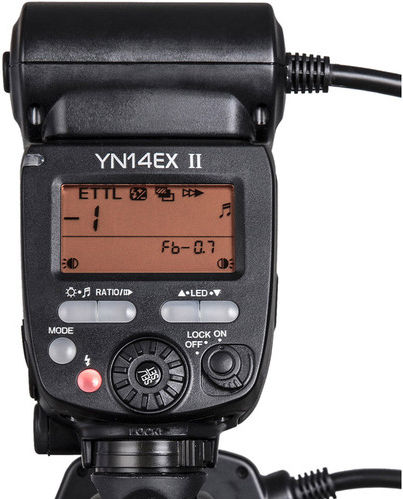 Yongnuo Yn14ex Ii Yn-14ex Ii Flash TTL Inel Macro Pentru Camere Foto Canon