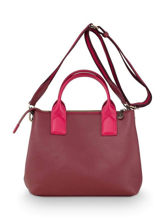 Damentasche Schultertasche Rot
