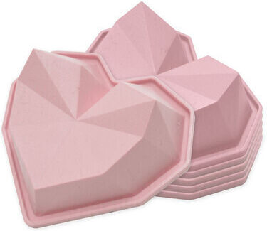 Scrap Cooking 6 forme din silicon 'inimi'