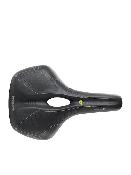 Selle Bassano Suprema Air Black Bicycle Saddle