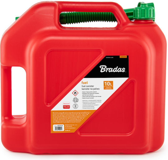 Bradas KTP10 Πλαστικό Μπιτόνι 10lt