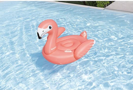 Bestway Inflatable Flamingo Sea Mattress with Handles Pink 128x110cm