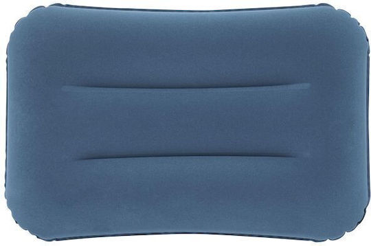 Inflatable Pillow Bestway Flocked Air Camp Pillow 42x26x10cm Blue Blue Bes-67121-bβ_1