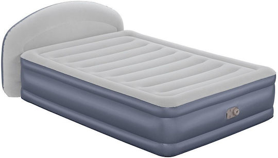 Bestway Inflatable Double Air Mattress with Integrated Electric Pump 229x152x84cm