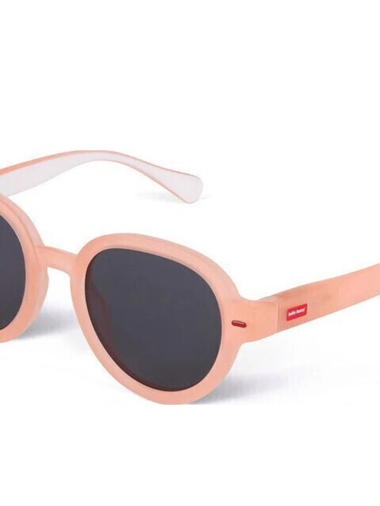 Hello Hossy Kids Sunglasses with Polarized Pink Lenses for 5-8 Years
