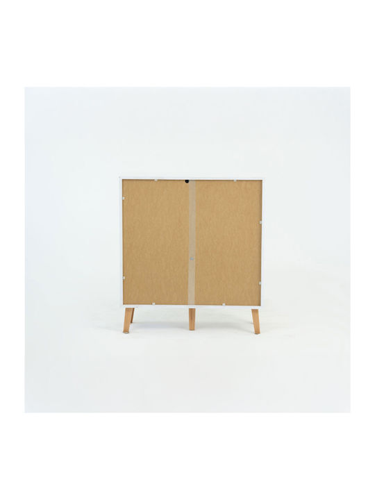 Bufet Timmy cu Sertare White-graphite-gray 84x36x92cm