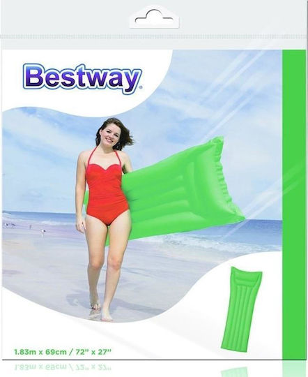 Bestway Φουσκωτό Στρώμα Θαλάσσης Πράσινο 183x69cm