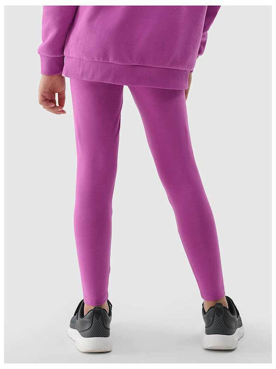 4F Kids Legging Sports Long Purple 4F Kids Legging Sports Long Purple