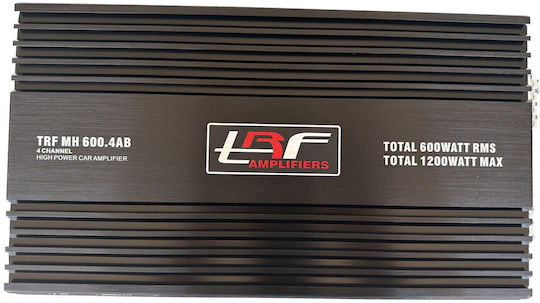 TRF Car Audio Amplifier M 600.4AB 4 Channels (A/B Class)
