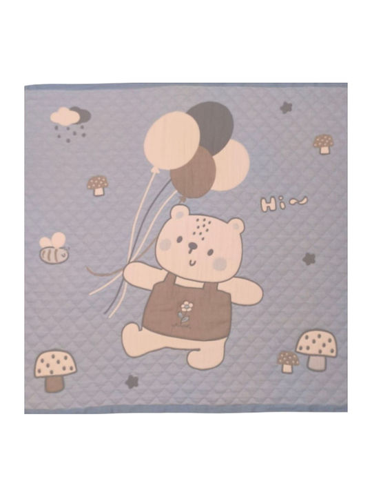 Double Sided Cotton Baby Quilt 100x120cm Ciell