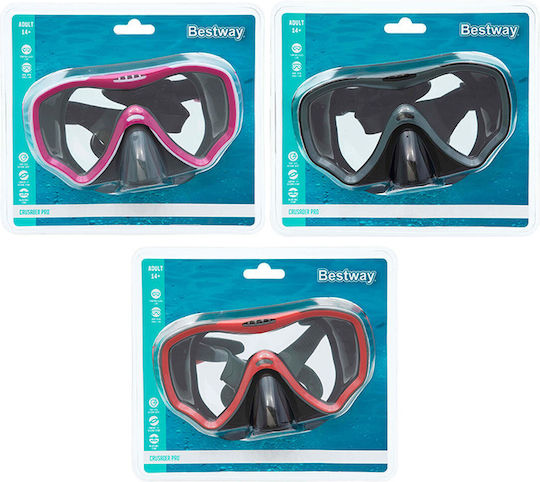 Bestway Crusader Pro Diving Mask Silicone (Various Designs or Colors)