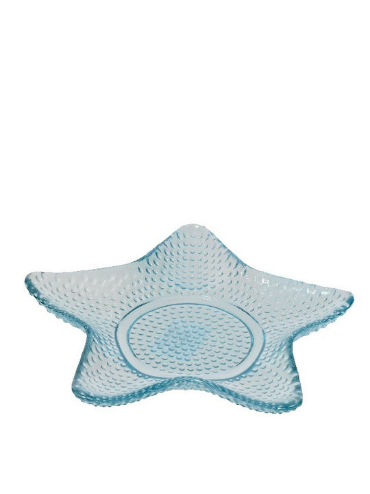 Kaemingk Platou Decorativ Sticlă Albastru 1buc 16x16buc Kaemingk Platou Decorativ Sticlă Albastru 1buc 16x16buc