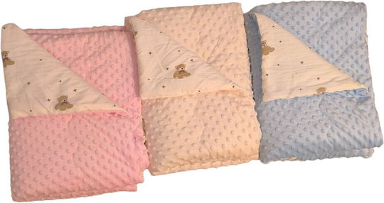 Mia Home Παπλωμα Βρεφικο Φουσκιτσες Σιελ 110x140