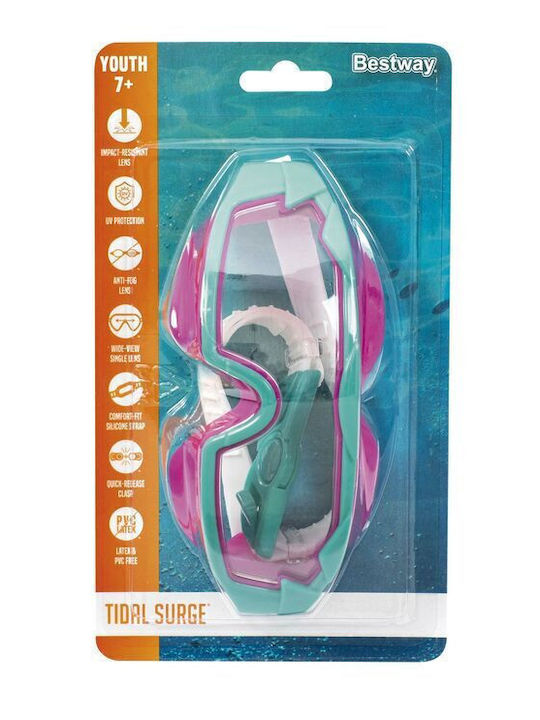 Bestway Swimming Goggles Kids with Anti-fog Lenses Multicolored