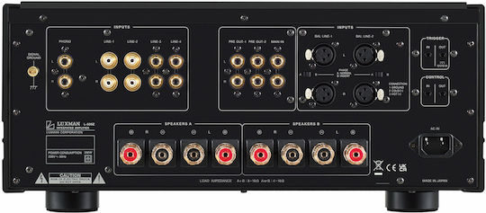 Luxman L-509Z Integrated Hi-Fi Amplifier Stereo 240W/4Ω 120W/8Ω L-509Z Black