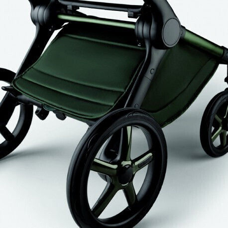 Bugaboo Fox 5 Noir Limited Edition Бебешка количка 2 в 1 Midnight Green