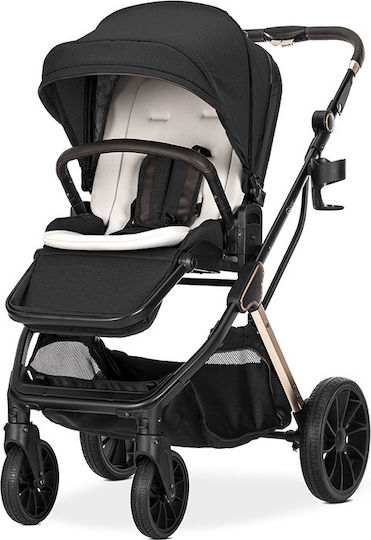 Lorelli Glory Adjustable 2 in 1 Baby Stroller Suitable from 6+ Months Black 22kg
