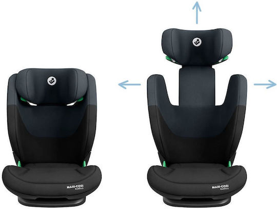 Maxi-Cosi Rodi Fix S Καθισματάκι Αυτοκινήτου i-Size με Isofix Tonal Black
