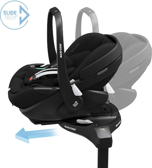 Maxi-Cosi Pebble 360 Pro2 Детско Столче за Кола i-Размер с Isofix Основно черно