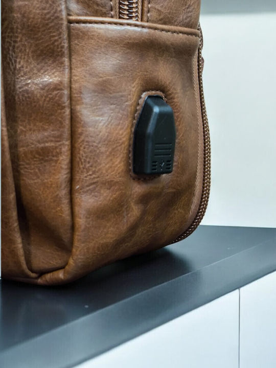 Paolo Bags Backpack Καφέ
