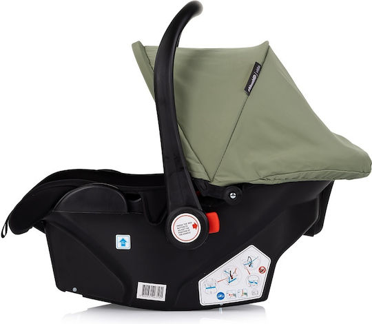 Chipolino Baby Car Seat with Isofix Vista Basil 0-13 kg