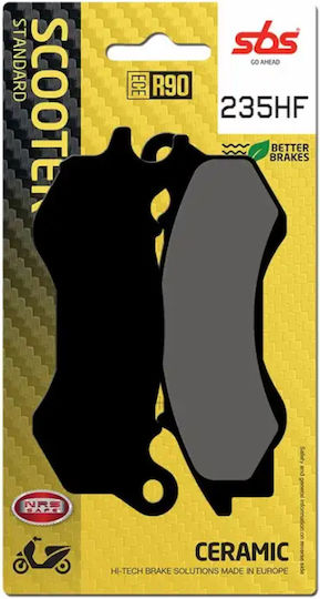 SBS Motorcycle Brake Pads Std Fr for Daytona Sprinter 125 Triumph Daytona Yamaha TT