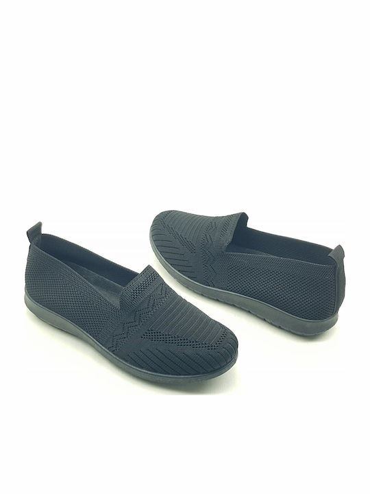 Women's Canvas Slip-Ons Black