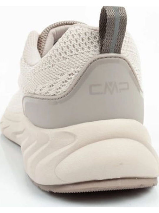 Nhekkar Damen Sneakers Beige