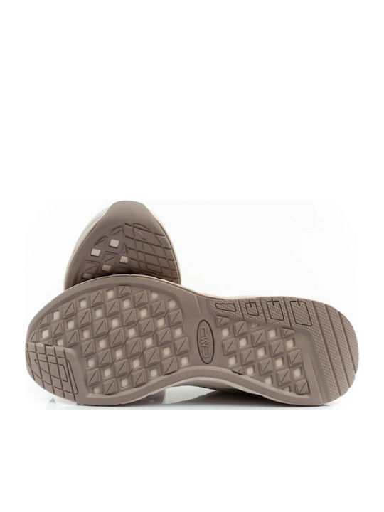 Nhekkar Damen Sneakers Beige