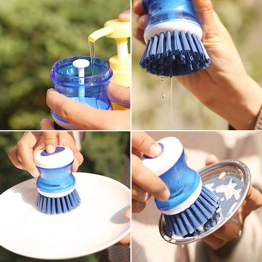 Dish Brush Zola Detergent Dispenser Dark Blue