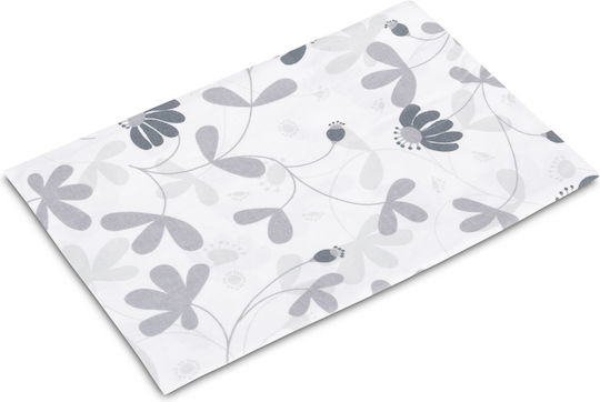 Sensillo Βρεφική Μαξιλαροθήκη από 100% Βαμβάκι Grey 60x38εκ.