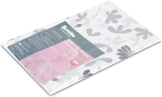 Sensillo Βρεφική Μαξιλαροθήκη από 100% Βαμβάκι Grey 60x38εκ.