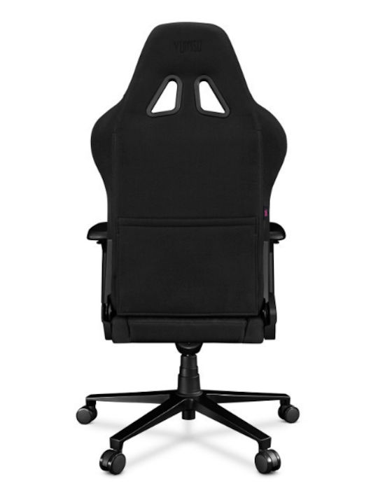 Yumisu 2050 Fabric Gaming Chair with Adjustable Arms Black