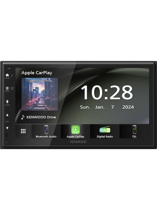 Kenwood Ηχοσύστημα Αυτοκινήτου 2DIN (Bluetooth/USB)