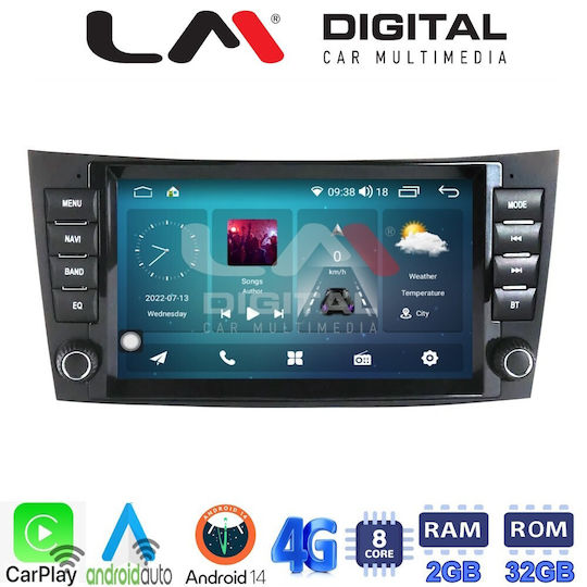 LM Digital Car Audio System for Mercedes-Benz E Class / CLS Class 2003 > 2010 (Bluetooth/USB/WiFi/GPS/Apple-Carplay/Android-Auto)