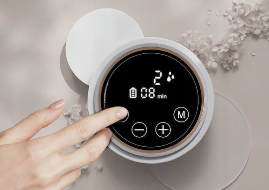 Neno Pompa de sân dublă electrică Funcționează cu baterie Auriu 150ml