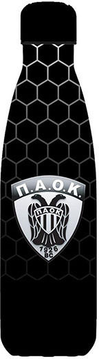 Diakakis Bottle Thermos Stainless Steel 500ml Black