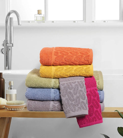 Das Home Bath Towel Set 3pcs 0787 Coral Weight 550gr/m²