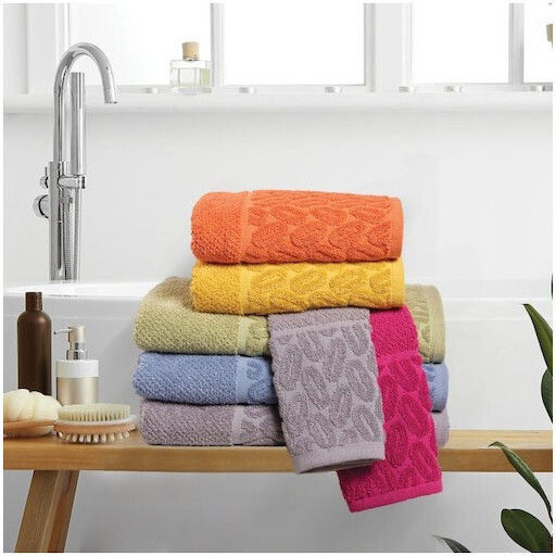 Das Home Bath Towel Set 3pcs 0785 Grey Weight 550gr/m²