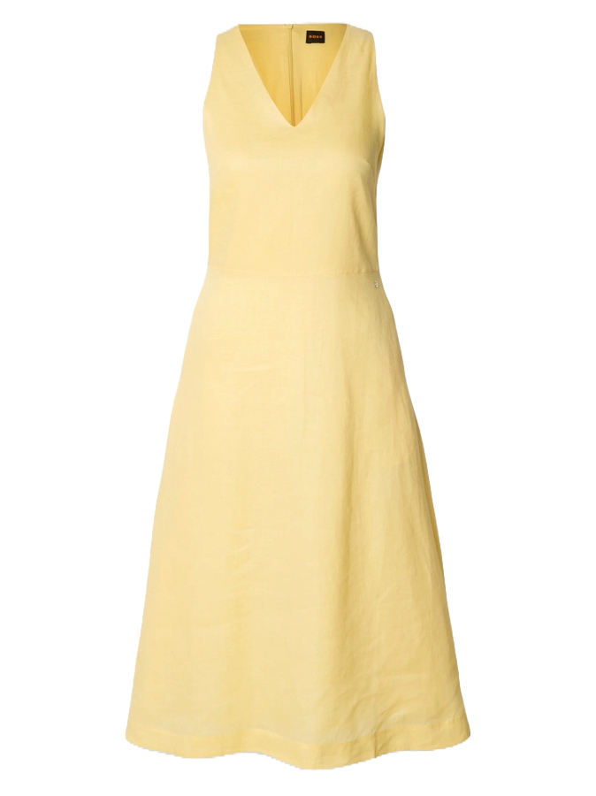 ワンピース BOSS Woman Dress Yellow 50540512 736 Hugo Boss Dress Yellow 50540512-736 | Skroutz.mt